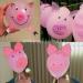 Crafts from Kinder surprises: pig