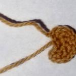 How to crochet a monkey, description with photo