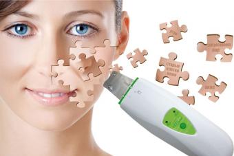 Ultrasonic face peeling - effective and popular salon skin cleansing