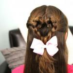 Braids for girls on long hair: weaving patterns, photo