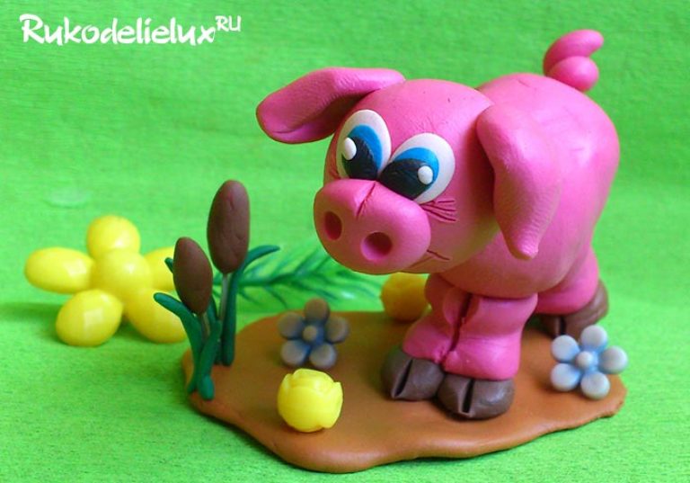 How to sew charming pigs with your own hands
