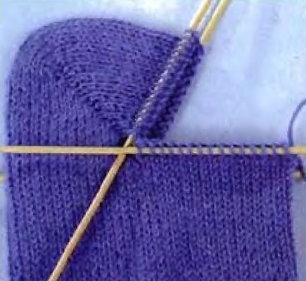 Knitting socks with needles - a guide for beginners
