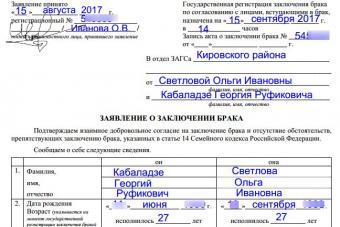 How to properly register a marriage with a foreigner in Russia Marriage in the Russian Federation with a foreign citizen