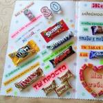Sweets poster: a gift for loved ones How to arrange a congratulation on the anniversary on whatman paper